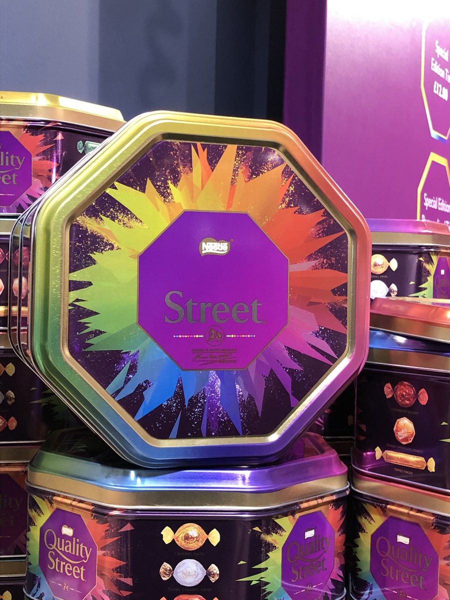 p_glaister's tweet photo. @CoreMathsChat @JamesWMaloney @CoreMathsCat And a little #Fermiestimation challenge for you all tonight - how many small tins of sweets will fit into the larger one, how much would that cost, what would be your favourite quality street to fill the large one, what would it weigh and how many would fit in? https://t.co/2v3eiXubEO