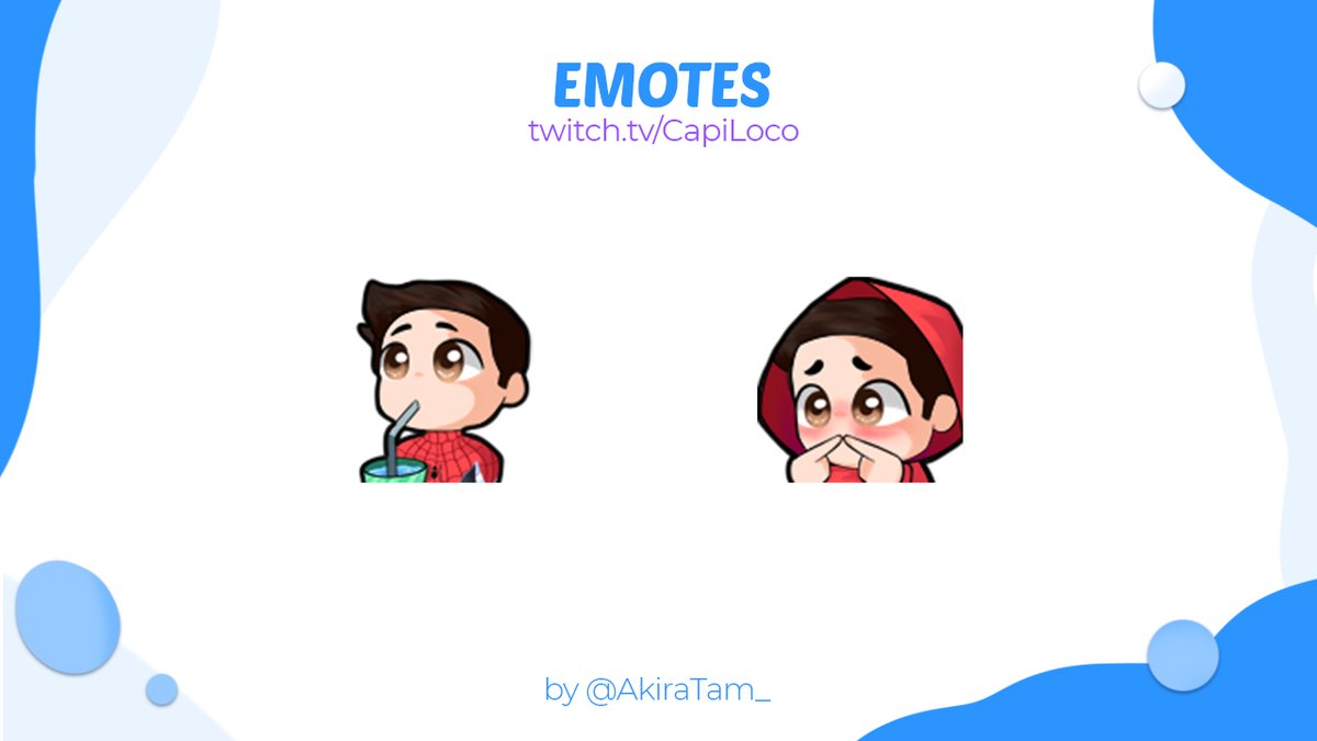 Emotes para <a href="/Capiloco_/">Capi Loco</a>  
Muchas gracias por la confianza! ✨