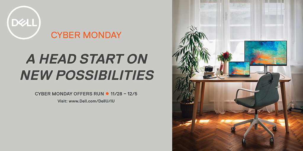 AD: Cheers to the promise of a wonderful Cyber Monday! Whether you're a student or looking for something for the student in your life, see what offers <a href="/dell/">Dell</a> has waiting at Dell.com/DellU/IU