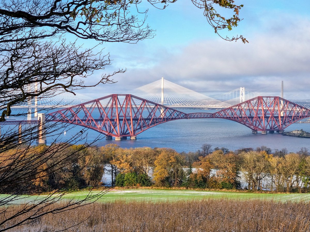 A view of all 3 Forth Bridges #forthbridge #Bridge #Scenery #Landscapes #mondaythoughts