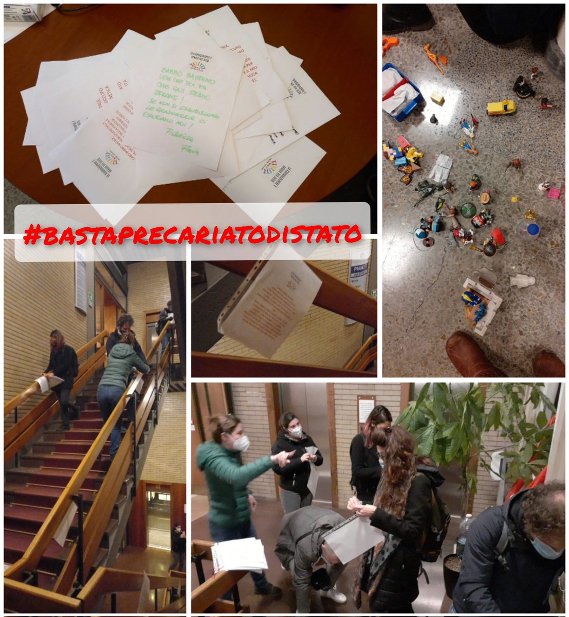 <a href="/dimeo_s/">simone di meo</a> <a href="/stylo24/">thivyaanand</a> Iniziano i preparativi per il #Natale. Nel rispetto della #tradizione, anche i #precari #CNR stanno addobbando i corridoi della sede centrale dell'#Ente disposti, se costretti dalle circostanze, a passare le #festività al #presidio #permanente. #bastaprecariatodistato 
#occupyCNR