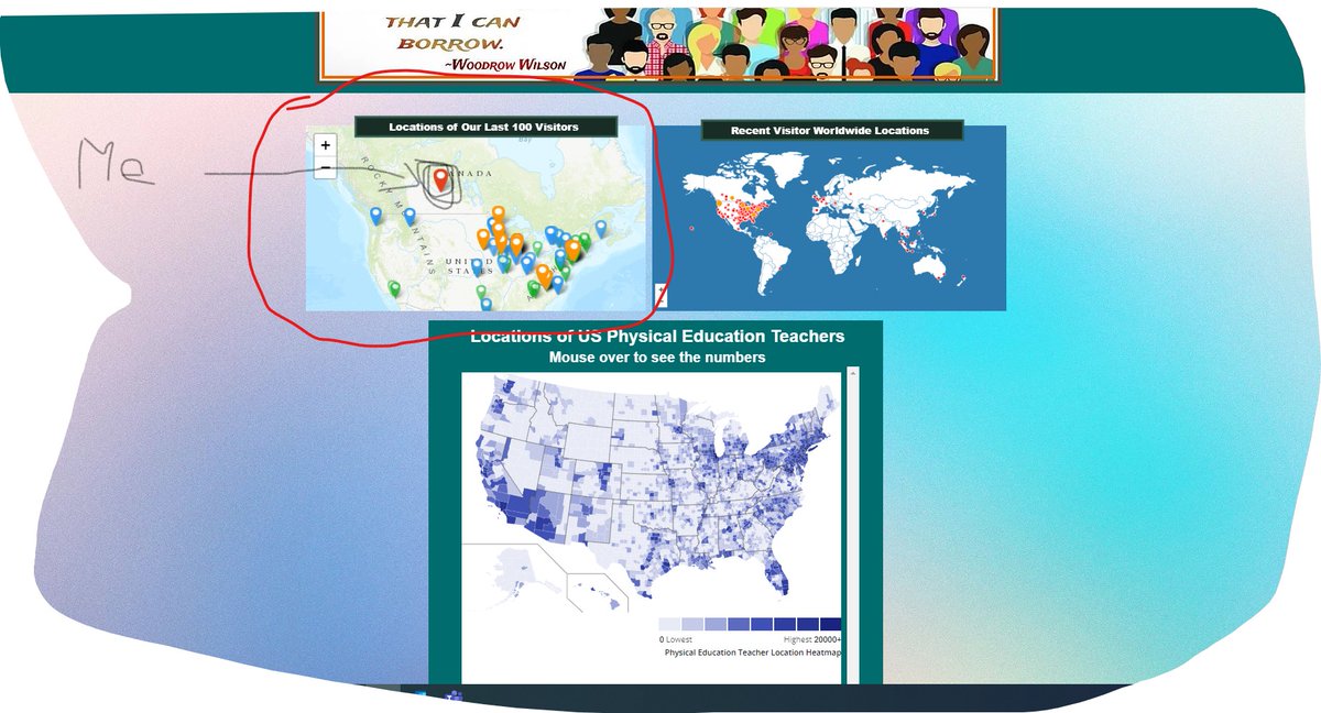 RCSPSSD's tweet image. When you are the only Canadian Accessing an awesome #Physed Website. @CoachFoe @foes4sports Seriously go there and explore! So many good resources for PE and HPE.