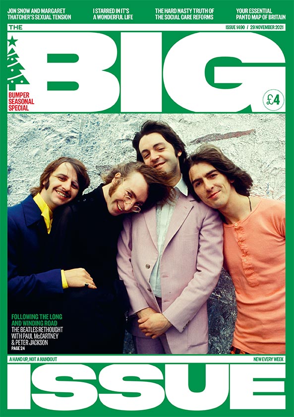The Beatles on the cover of The Big Issue. Photograph © Don McCullin / <a href="/ContactPressImg/">Contact Press Images</a>  / <a href="/eyevine/">eyevine</a>
