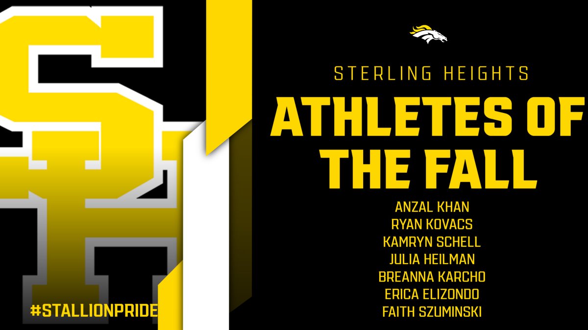 SHHS_BlacknGold's tweet photo. Congratulations to our athletes of the fall.  For those selected please be sure to send Mr. Schiesel your requested shirt size, in recognition of your achievement. https://t.co/fXOlO88ttw