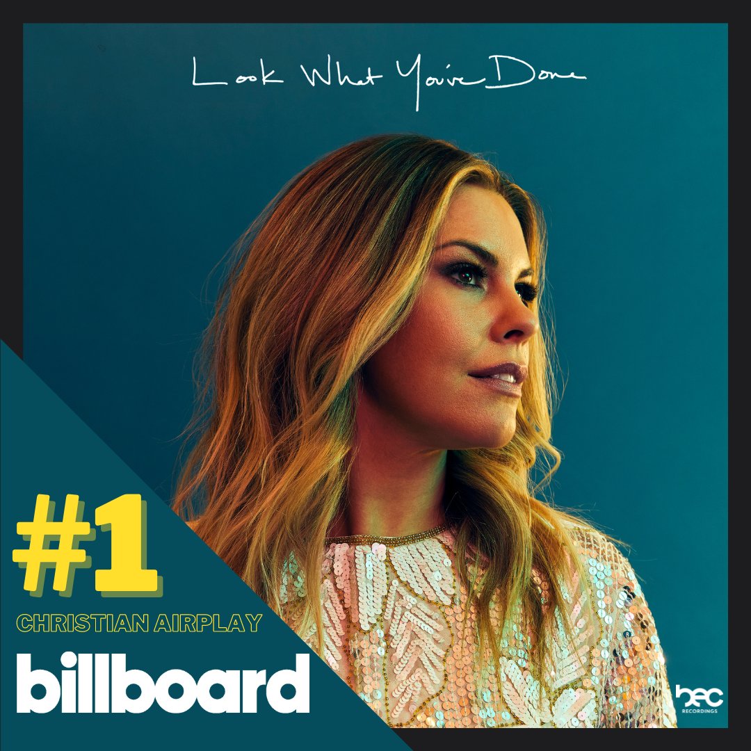 "Look What You've Done" is #1 at <a href="/billboard/">billboard</a> Christian Airplay! Congratulations to <a href="/TLLayton/">Tasha Layton</a> and the whole team!