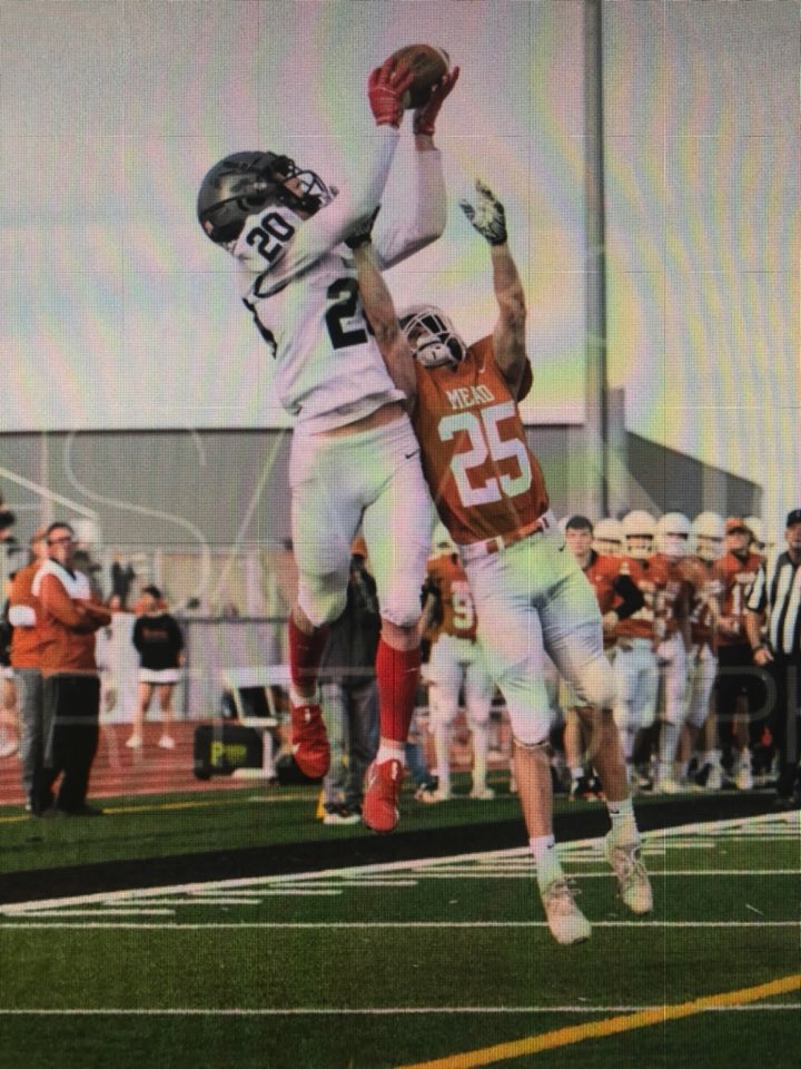 LaneWasinger's tweet image. College coaches get your 👀 on 6’ 3” 190 c/o 23 WR- @TuckerPeterso14 from Roosevelt HS (CO). After his junior szn has 41 total TD, 37 rec TD, 96 receptions for 2,042 yds. Top 15 in career TD catches All-Time in Colorado history. Looking forward to his senior year!
