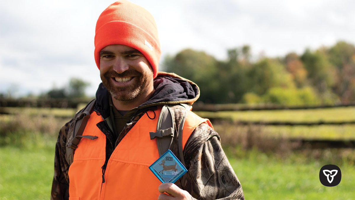 ONresources's tweet photo. Calling all hunters! Like this post if you were one of the first 500 hunters to provide a sample in one of this year’s CWD surveillance zones.
You were one of the lucky few to get a participation crest!
#HuntSafeON https://t.co/lBtsuGSFde
