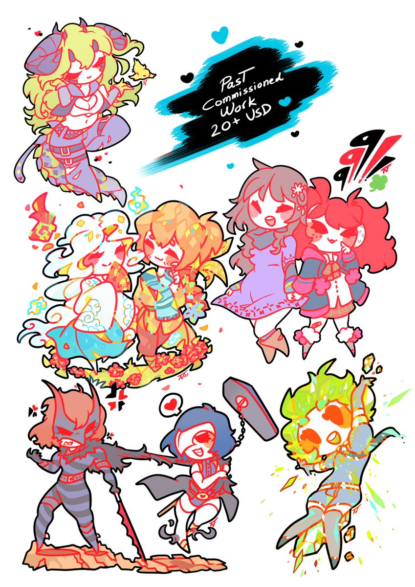 [RT=❤] Due to sudden circumstances, I'll be taking kofi emergency commissions indefinitely + november slots &amp; hold an inprnt sale through all of December (20% off: EHA7UPUG)!

🖌https://t.co/EDrfylyAb6
☕https://t.co/HRgJL9qVqr
🍫https://t.co/o7V2LlpIKi
🍒https://t.co/0LT02e0JWW 