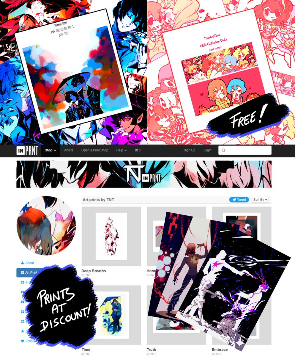 [RT=❤] Due to sudden circumstances, I'll be taking kofi emergency commissions indefinitely + november slots &amp; hold an inprnt sale through all of December (20% off: EHA7UPUG)!

🖌https://t.co/EDrfylyAb6
☕https://t.co/HRgJL9qVqr
🍫https://t.co/o7V2LlpIKi
🍒https://t.co/0LT02e0JWW 