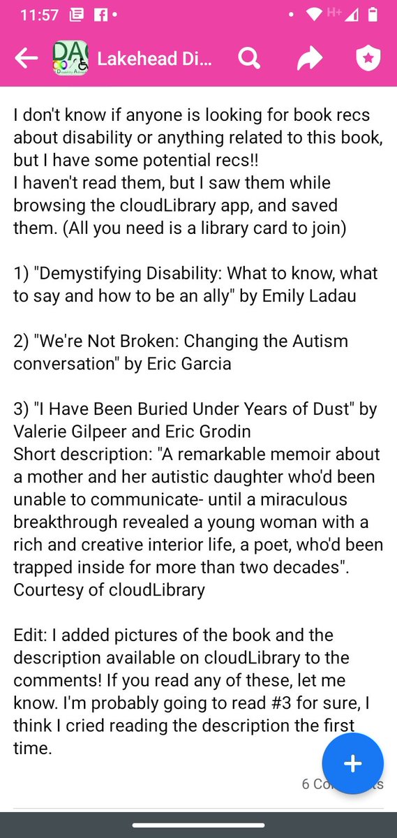 Not even going to apologize for my absence, I was Going Through Things. But, I have book recs for club-related reading!!
I shared them in our Facebook group.