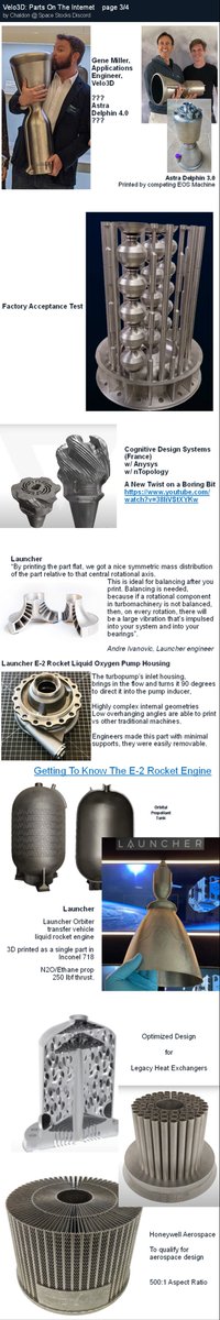 RoseyRainDrops's tweet photo. Composite of Velo3D's online pics of parts from their machines. As of Thanksgiving 2021
#coolparts #spaceindustry #shapingfuture #integrity #additivemanufacturing #3Dprinting #reproducability #oilandgas #nTopology #computationaldesign #Engineering #Aerospace #Velo3D #cleanenergy https://t.co/hmNXgCIDha