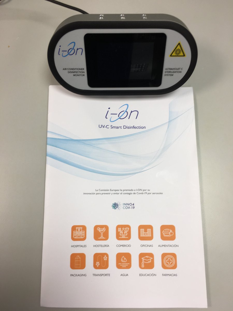 LBCAM_TCD's tweet photo. Thank you very much @SmartAlteria for sending us the I-On Air disinfection equipment for monitoring air quality in the @LBCAM_TCD office. The development of this product was supported by @inno4cov19 where we are partners. Stay tuned for more details! @TrinityMed1 @TCDTMI #COVID19 https://t.co/j1qMjD3z6P