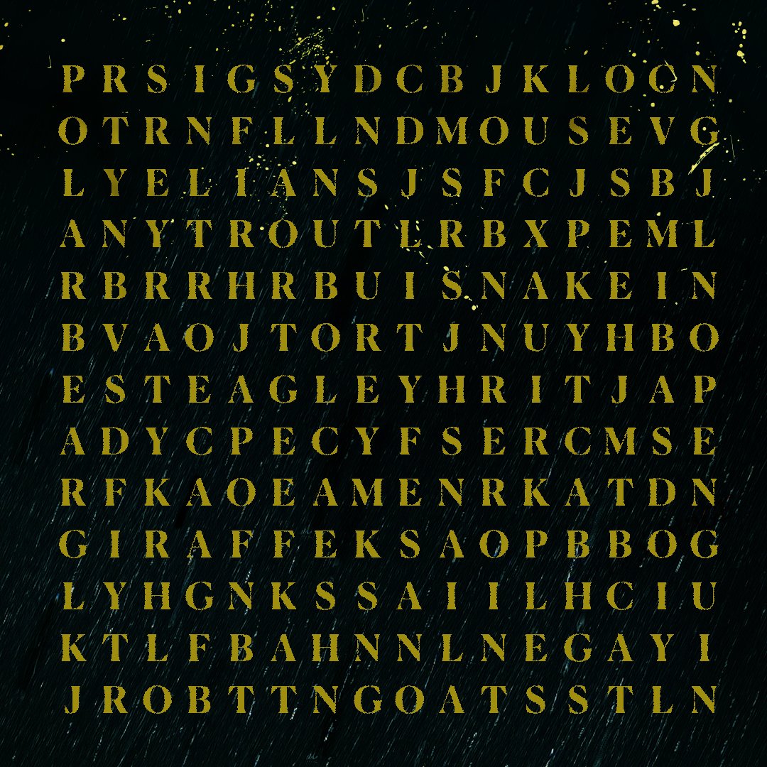 _bridgetheatre's tweet photo. The first animal you see is your dæmon! 

Ours is a trout 🐟 

#TheBookOfDust #LaBelleSauvage https://t.co/AmSP7PRuEH