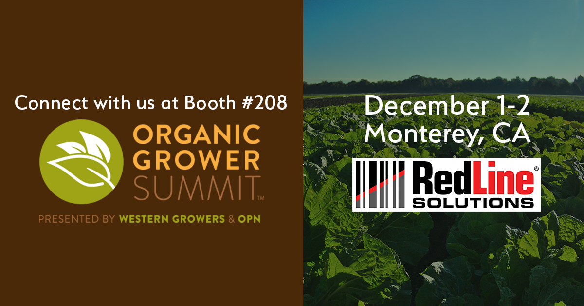 RedLineProduce's tweet image. This Wednesday and Thursday! We are excited to attend the Organic Grower Summit, December 1-2 in Monterey, CA. Be sure to stop by booth #208 to explore our solutions. Learn more by visiting our virtual booth: redlineforproduce.com/ogs/ #OGS #OrganicGrowerSummit