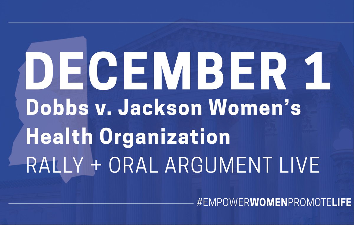 LynnFitchAG's tweet photo. Can’t make it to D.C. for oral argument? You can watch and listen virtually at https://t.co/48UfrCoPXV #EmpowerWomenPromoteLife https://t.co/QLlqNw2eL3