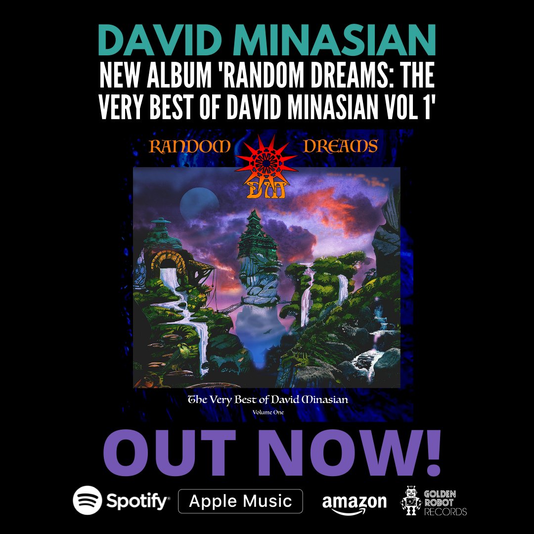 DavidMinasian's tweet photo. Random Dreams is Now Out!
Where else can you find Justin Hayward (Moody Blues), Steve Hackett (Genesis), Andy Latimer (Camel), Annie Haslam (Renaissance), Billy Sherwood (YES), Julie Ragins and Geof O'Keefe all in one place! https://t.co/hYR4CDFGdZ