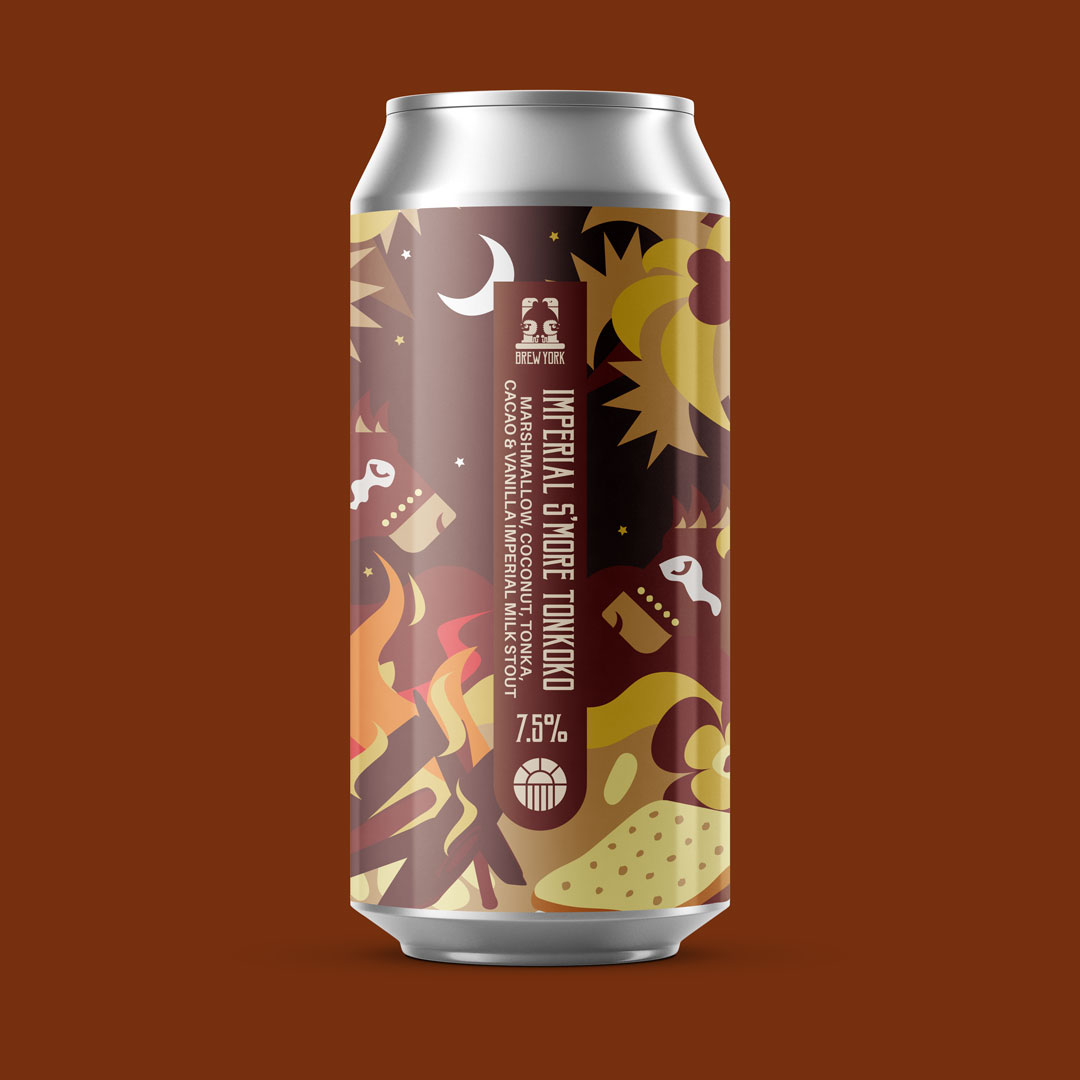 brewyorkbeer's tweet image. 🏕️🥥 Imperial S&apos;more Tonkoko 🥥🏕️

Launching this week: 7.5% Imperial S&apos;more Tonkoko. We’re ’toasting’ the colder season with a toasted marshmallow bonfire twist on our classic Tonkoko base to add a caramelised sugar depth 🔥