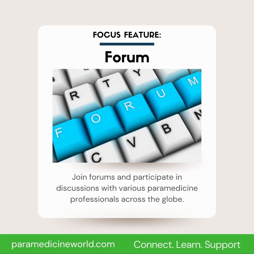 paramedicinwrld's tweet photo. Join forums and connect with fellow Paramedicine professionals 🚑 from other regions and countries 🌍

Visit https://t.co/wF7ejvsYyi and join a message board. 🖥️  

#paramedicineworld #paramedics #EMT #EMS #paramedicineforum #futurefeature #chatparamedicine #youropinionmatters https://t.co/okWfRGJKOd