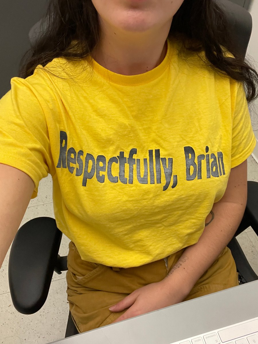 BirkanReb's tweet photo. @BrianLehrer my boyfriend made me this shirt for my birthday based on my favorite dismissive line from our mayor! https://t.co/d6zHWVjYpF