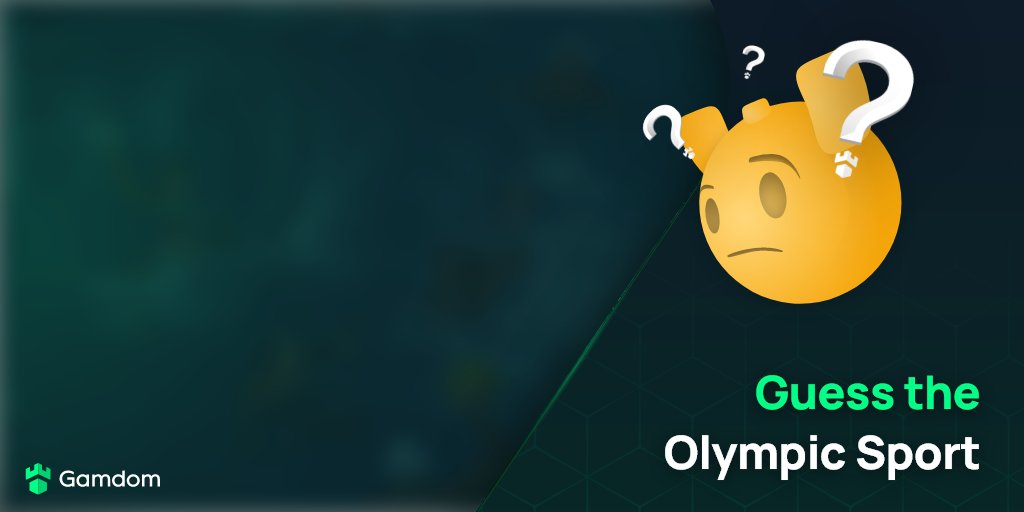 #Giveaway $250

Guess the Olympic sport and win $25!! 🤑🤑

We will randomly select 10 correct answers and award $25 to each account!

Rules: 👇👇👇

1️⃣ Only ONE guess per person
2️⃣ Must Like, Follow &amp; Retweet 
3️⃣ Ends in 4h (22:00 CET)

Gamdom.com