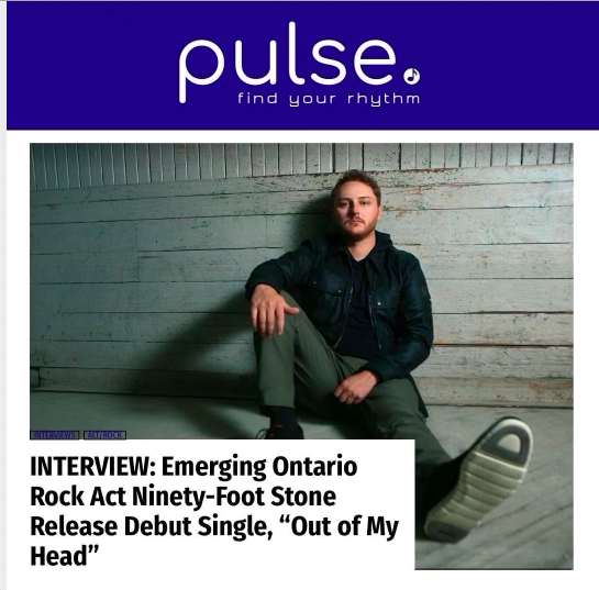Thank you <a href="/PulseMusicMag/">Pulse Music Magazine</a> for having emerging rock band <a href="/ninetyfootstone/">Ninety Foot Stone</a> on to talk about their newly released single #OutOfMyHead! Read the full interview at pulsemusicmagazine.com/interview-emer…. #NewMusic