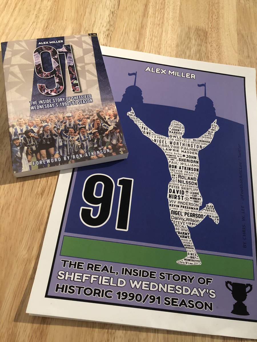 AlexMiller91's tweet photo. 🎅'91 CHRISTMAS PRESENT GIVEAWAY🎄

Want a signed copy of '91 - The Inside Story of #SWFC's 1990/91 Season'? DM for details - just £15 inc P&amp;P and personalised message!

OR follow, like and RT this tweet and I'll choose someone at random to receive a FREE copy. https://t.co/rsZ747KBw6