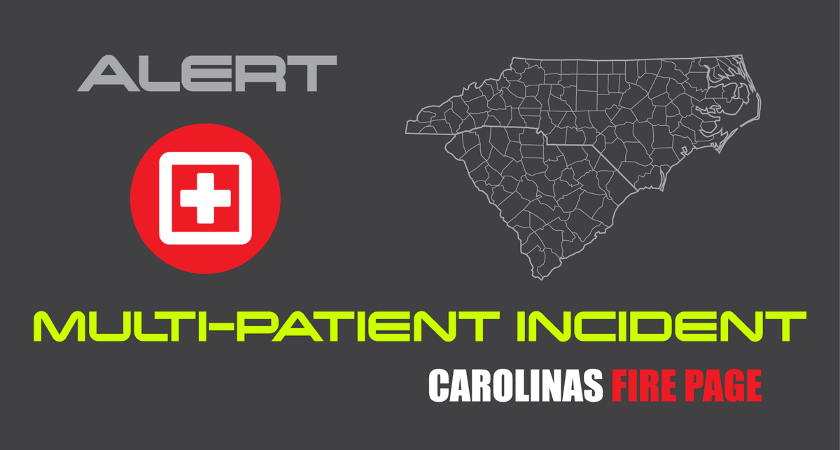 CFPalerts's tweet image. North Charleston, SC *MVC* I-26W at MM 209. Multi-vehicle collision with (11) patients, several trauma alerts. Surrounding counties sending EMS resources. CFP-841 #SCfire