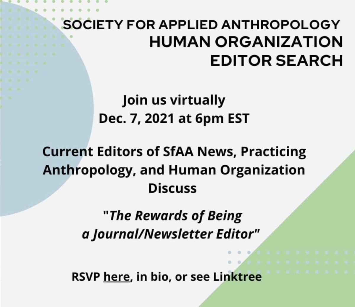 Society for Applied Anthro tweet media