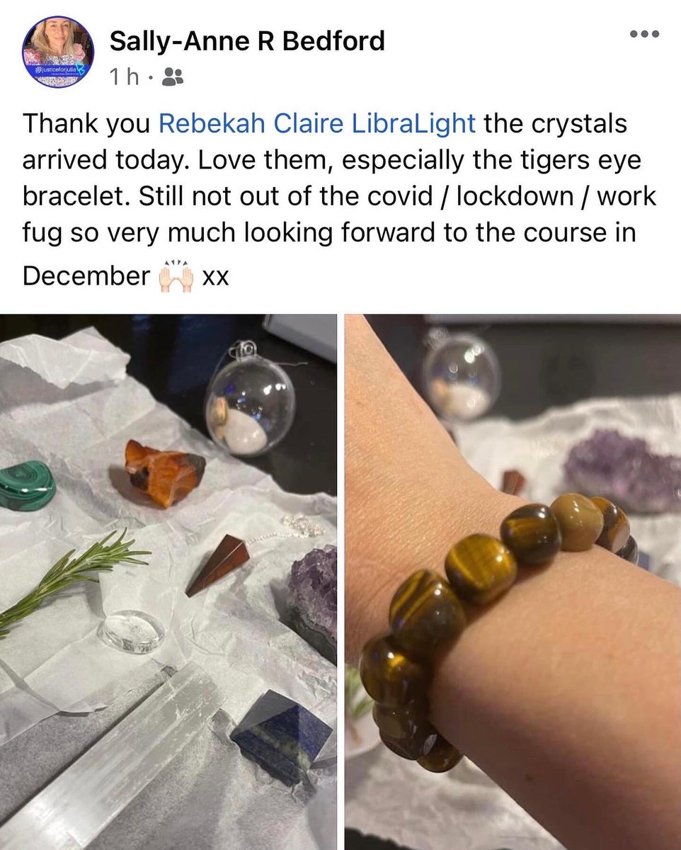 LibraLight1's tweet photo. The Chakra crystal sets are starting to arrive for those booked onto my online course starting Dec 8th! Find out more here: https://t.co/vLl2xriKfu #BlackfridayWeek #CyberMonday2021 https://t.co/XPvKacHeEF