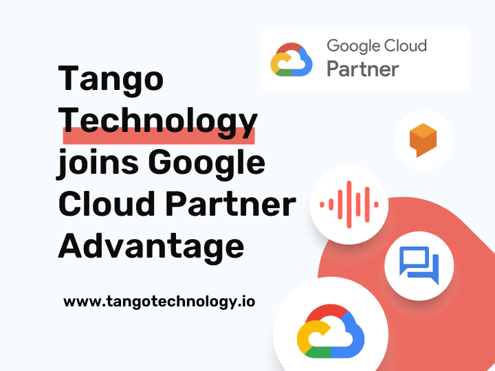 talktotango's tweet photo. One small step for man, one giant leap for #ai! Tango has joined Google's Cloud Partner Advantage program! 🥳 As an official partner, we'll continue to grow our AI communication services for public sector agencies on the Google Cloud platform. Chat w/ you soon✌️#conversationalai https://t.co/IfrSlNUIXW