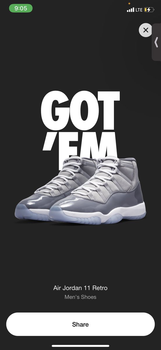 MarMeezy15's tweet photo. @SnkrsStock Yessirrr That early access https://t.co/DI41NZrpke