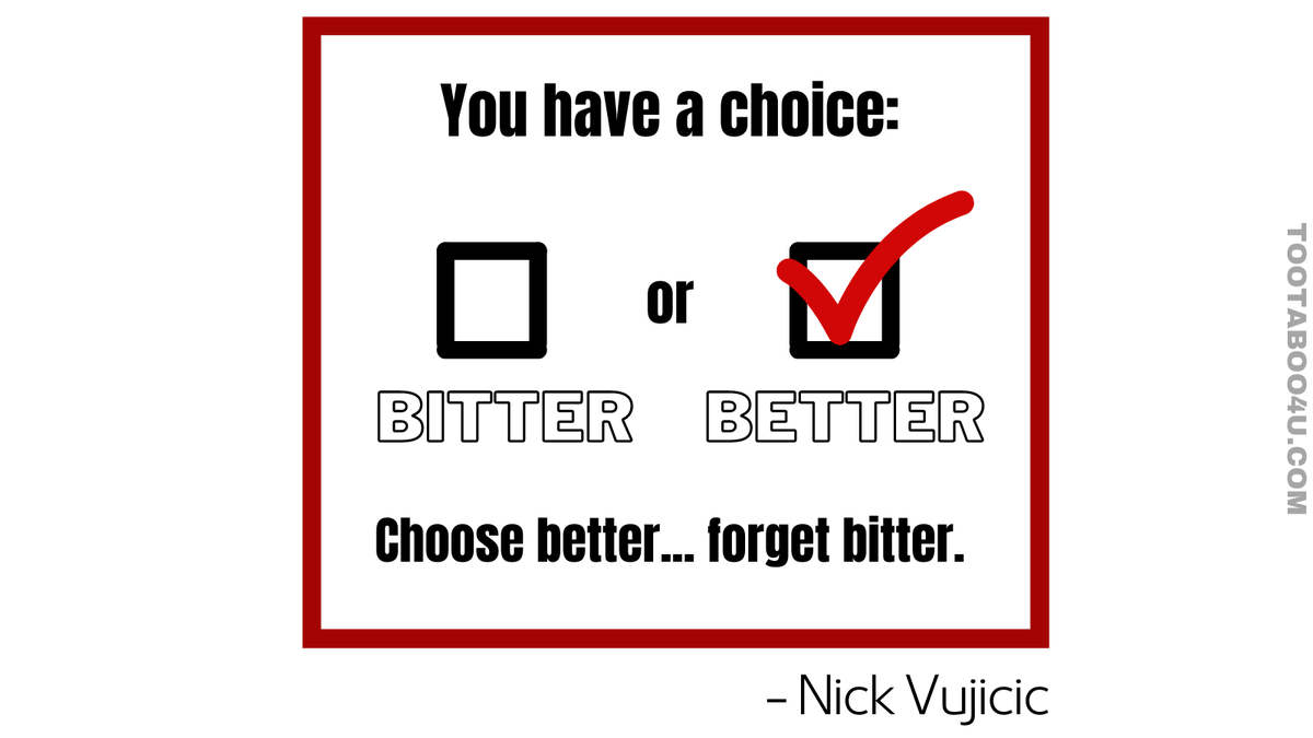 ShonnaCounter's tweet photo. Everyone can #choosehappiness... we all face adversities but you can choose not to be bitter. https://t.co/sEvlpDIieh