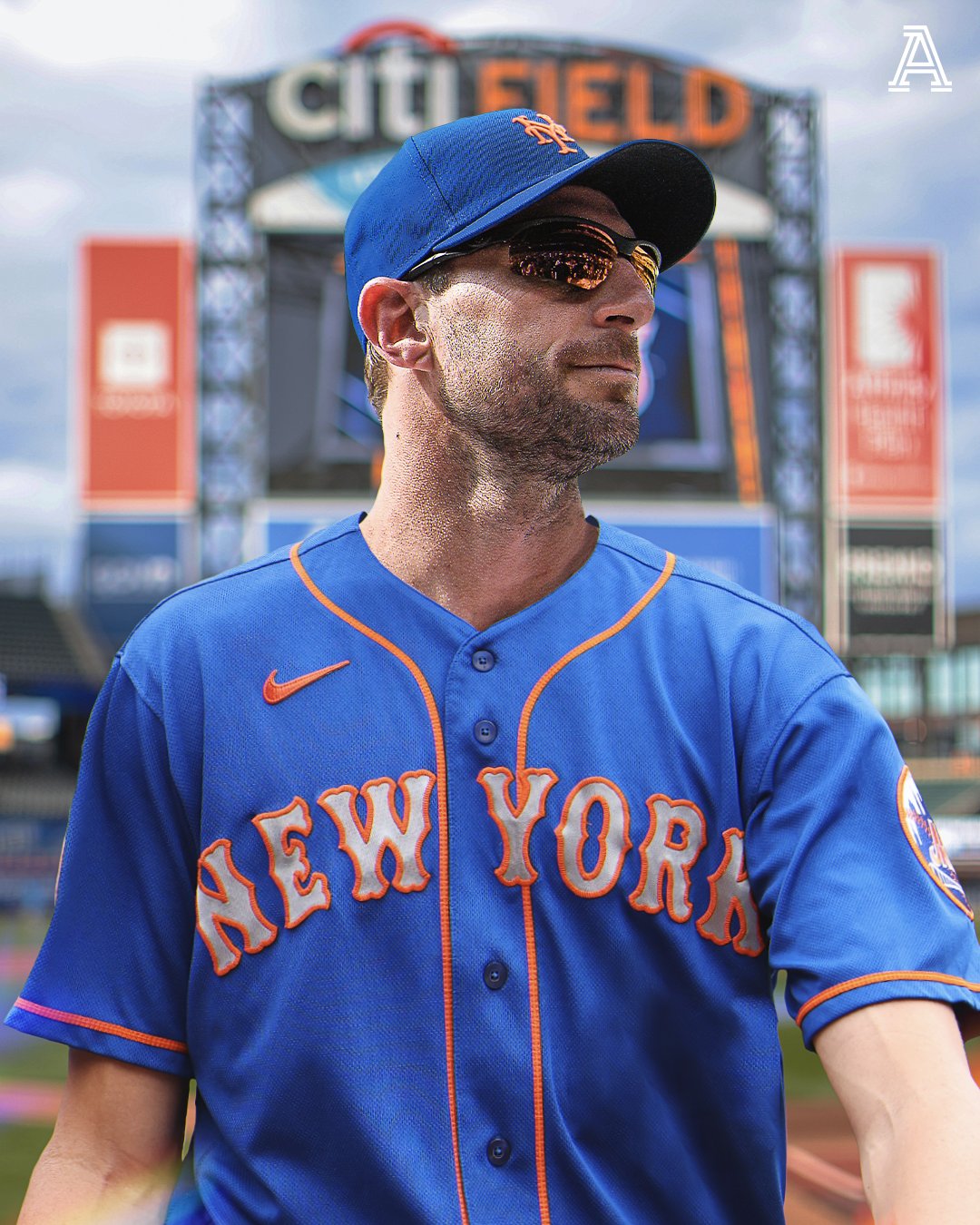 The Athletic on X: First look at Max Scherzer in a Mets uniform