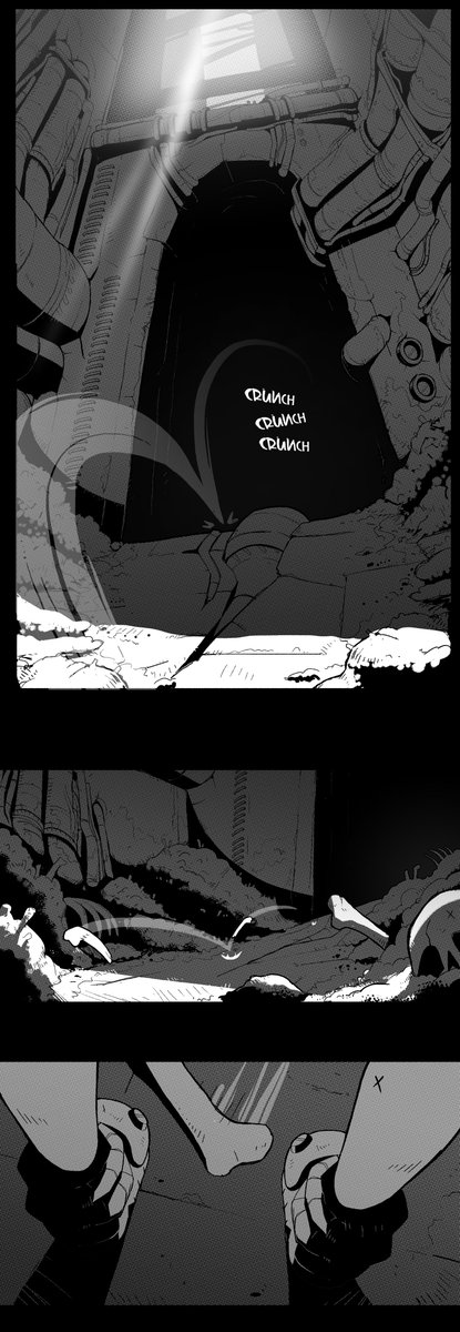 Here's some pages from a short, unfinished webtoon I made. 