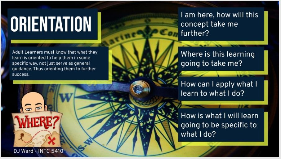 WayneMAIT's tweet photo. @DJWardMAIT Awesome job on attribute 5! I love the connection to direction. The skills adult learners choose to acquire certainly lead them to a desired destination. Beautiful design as always #ALmastermind https://t.co/7XPDWZKIV8