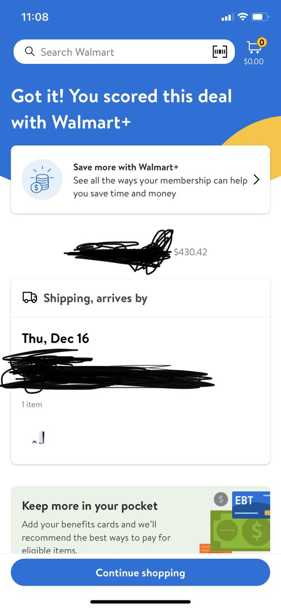 JustinObieObert's tweet photo. @SupplyNinja Went from 12 minutes to buying it 30 seconds later. Stay strong ppl, get family and friends to help if they already have theirs. All 6 homies have PS5s now thanks to @SupplyNinja https://t.co/Fi4n7QcG3C