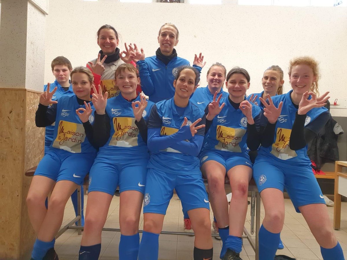 src_foot's tweet image. Victoire 3-0 sur le terrain de Montceau pour nos féminines !!! 💪🏼

Nos joueuses, en entente avec Paray, poursuivent leur série d'invincibilité et restent dans la course à la première place ! 👍🏼