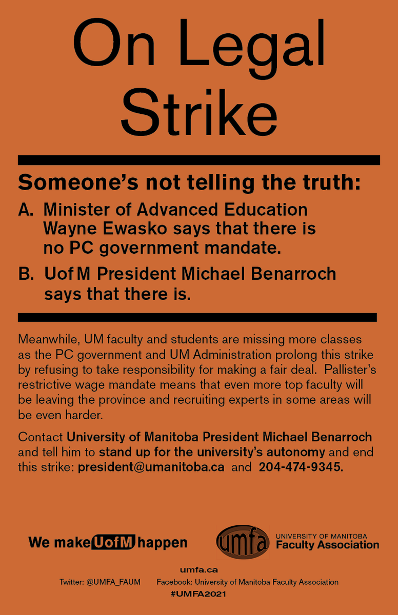 UMFA_FAUM's tweet photo. It's time to tell the truth. #umfa2021 #umfaSTRONG https://t.co/96Z5HCz8gi