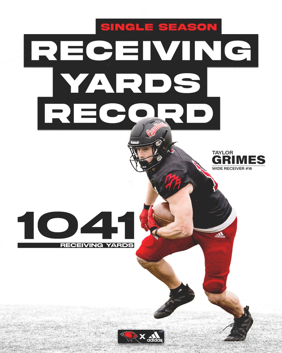 UIWFootball's tweet photo. 🚨Your first 1000 Yard Receiver🚨

#TheWord https://t.co/WLJqpGGKtR