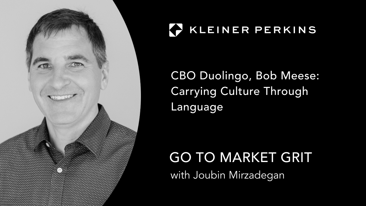 Joubinmir's tweet photo. I love sharing the stories of companies that start with $0 revenue and continue through IPO! It's extra special when it's about learning languages and revolves around a KP portfolio company.

Episode 62, @meese, CBO @duolingo! https://t.co/EujhlOtX9s