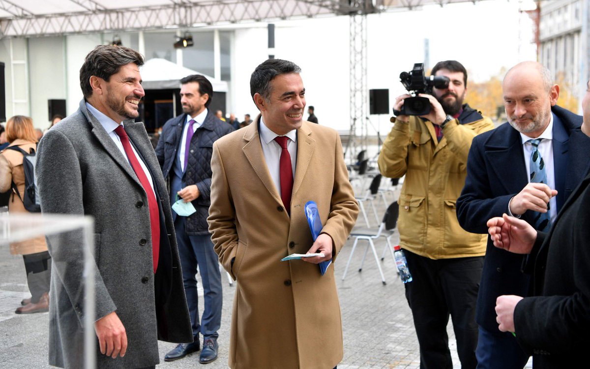 Together with <a href="/AmbassadorEU/">EU Delegation to North Macedonia</a> Geer, we launched today #EUGreenDeal campaign that emphasizes our interdependence. We are the first generation to seriously face the climate change consequences and the last who can make a difference. Our bees &amp; trees must not become museum exhibits.