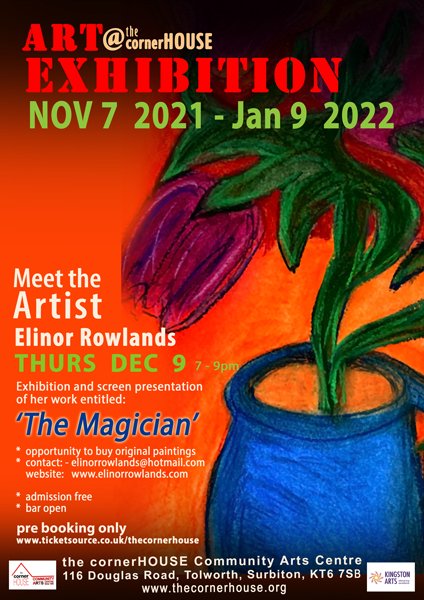 Elinor Rowlands Art (@elinorrowlands) on Twitter photo Just a week to go for this event!
Join me <a href="/cornerHOUSEarts/">Surbiton CornerHOUSE</a> on Thursday 9 December, 7pm.
Free to attend, pre-booking only via this page:
ticketsource.co.uk/whats-on/surbi…
#MeetTheArtist
#TheMagician
#painting
#Exhibition
#Art Just a week to go for this event!
Join me <a href="/cornerHOUSEarts/">Surbiton CornerHOUSE</a> on Thursday 9 December, 7pm.
Free to attend, pre-booking only via this page:
ticketsource.co.uk/whats-on/surbi…
#MeetTheArtist
#TheMagician
#painting
#Exhibition
#Art