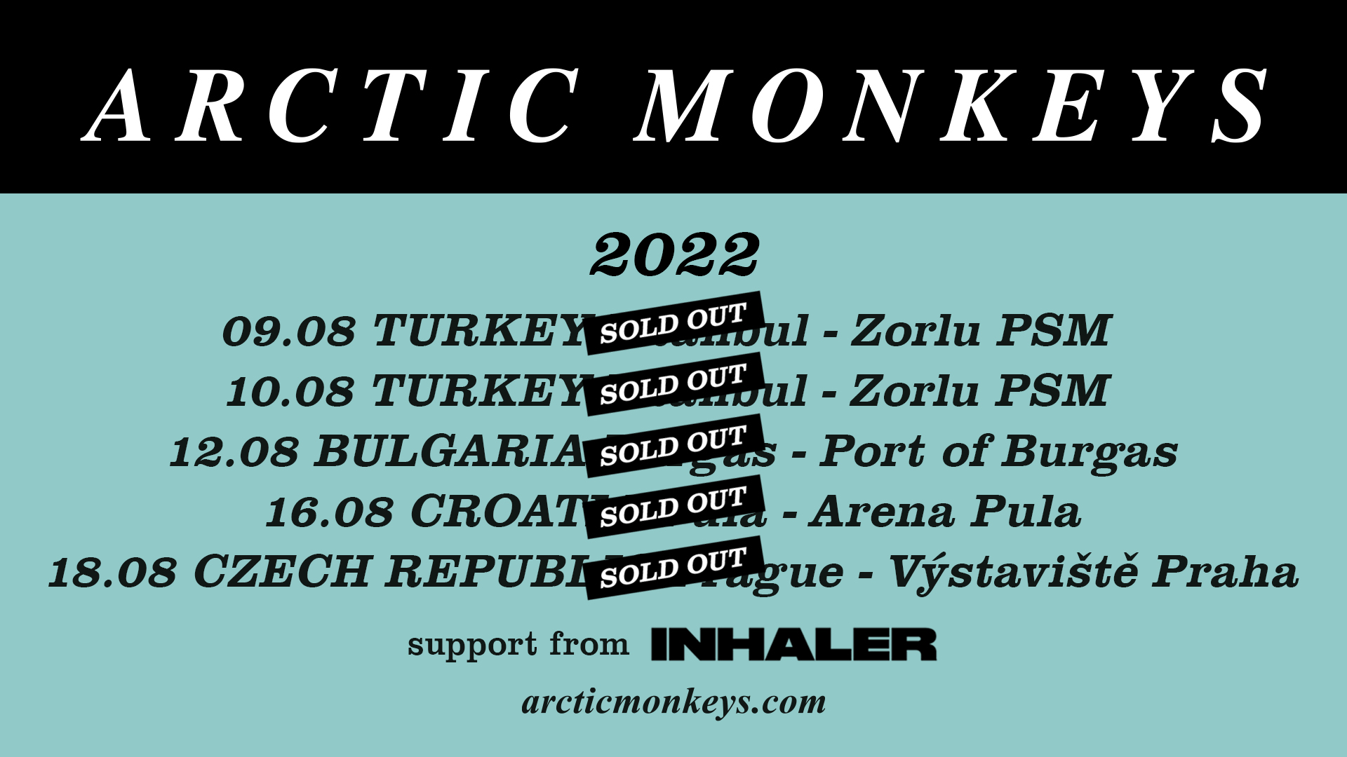 arctic monkeys japan arcticmonkeysjp twitter