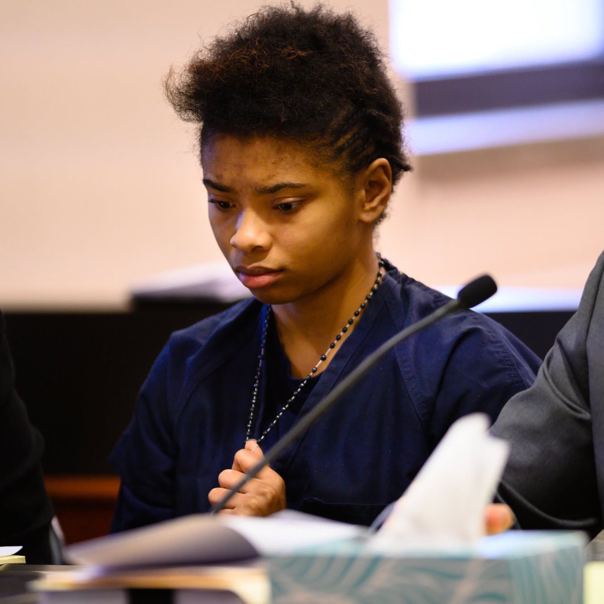 LailaMickelwait's tweet photo. In Kenosha a child trafficking victim named Chrystul Kizer was charged for killing her trafficker to defend herself &amp; escape abuse. He filmed himself raping her. She has been awaiting trial for over 2 years. We need to make some noise to drop the charges against #ChrystulKizer https://t.co/S7YkZqfTPj