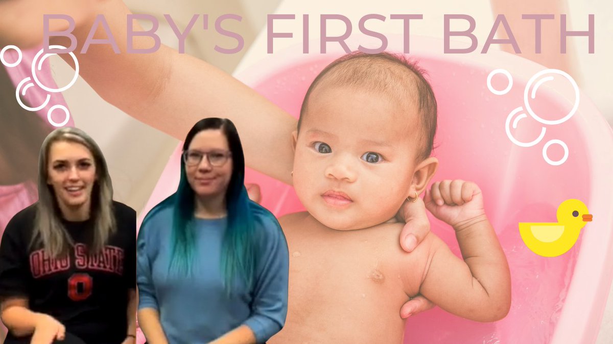 WRMomma's tweet photo. What are the benefits of waiting to give your baby a bath? When is the appropriate time to give your newborn their first baby? Featured are  Midwives Tori Hinkle and Cora Williams at Well Rounded Momma.
https://t.co/5ad3nfcDmE https://t.co/frPWcLkX1h
