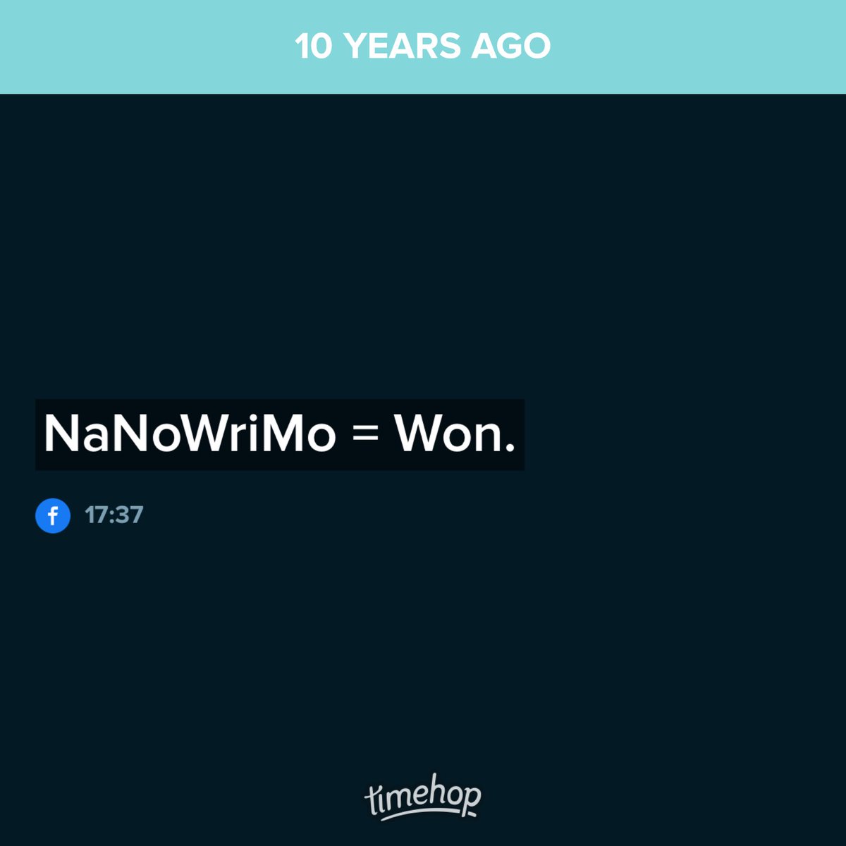 MollyLooby's tweet photo. Wow. 10 years ago today I won my first ever #NaNoWriMo and finished the first draft of ZA 🥰🥲
#amwriting #ZAReady https://t.co/Z6XJtHxTRB
