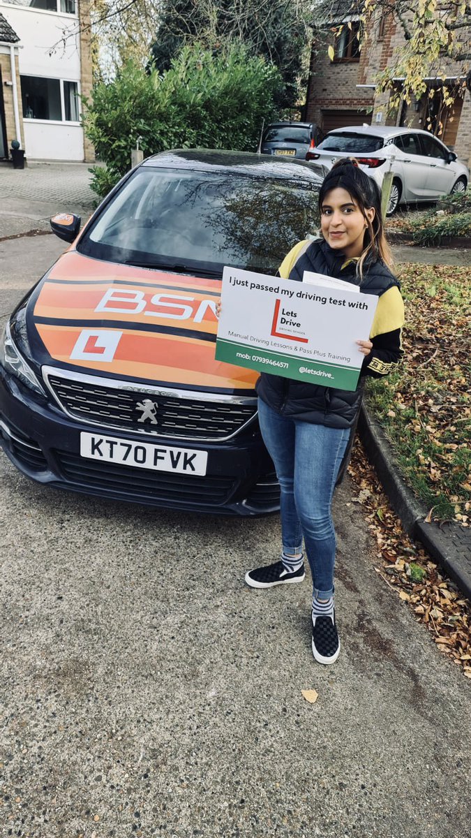 LetsDrive__'s tweet photo. Congratulations Sachini for passing your practical driving test on your first attempt at Tilbury DTC.

Good luck and safe driving!

#bsm #britishschoolofmotoring #bsmdrivingschool #passedmydrivingtest #passedmytest #passedfirsttime #firsttimepass #congratulations #letsdrive https://t.co/ZME2tRUsqr