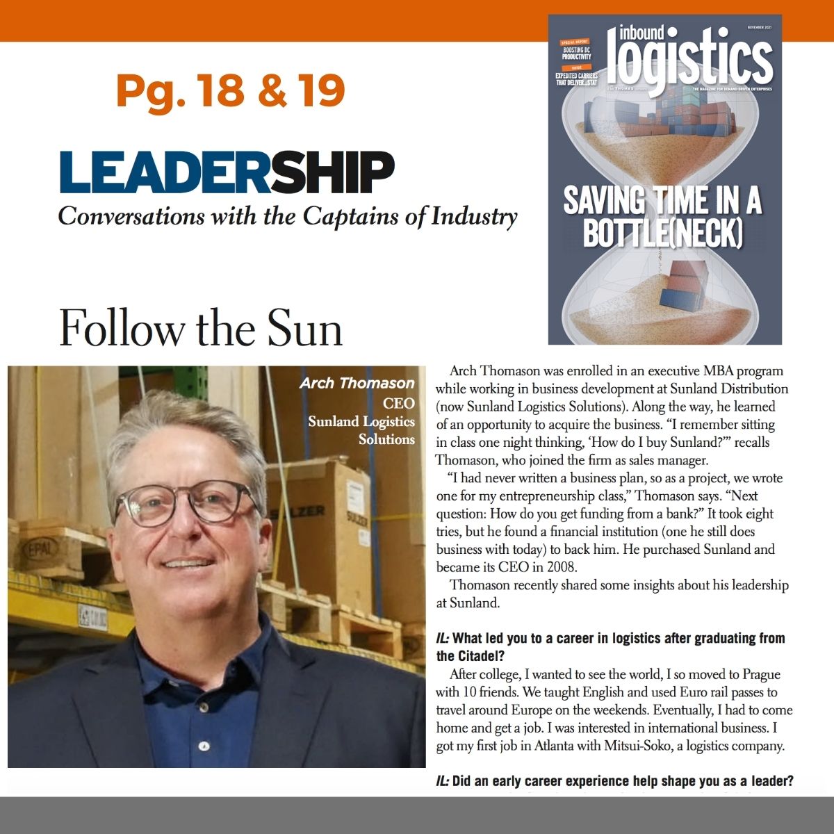 Sunland Logistics tweet media