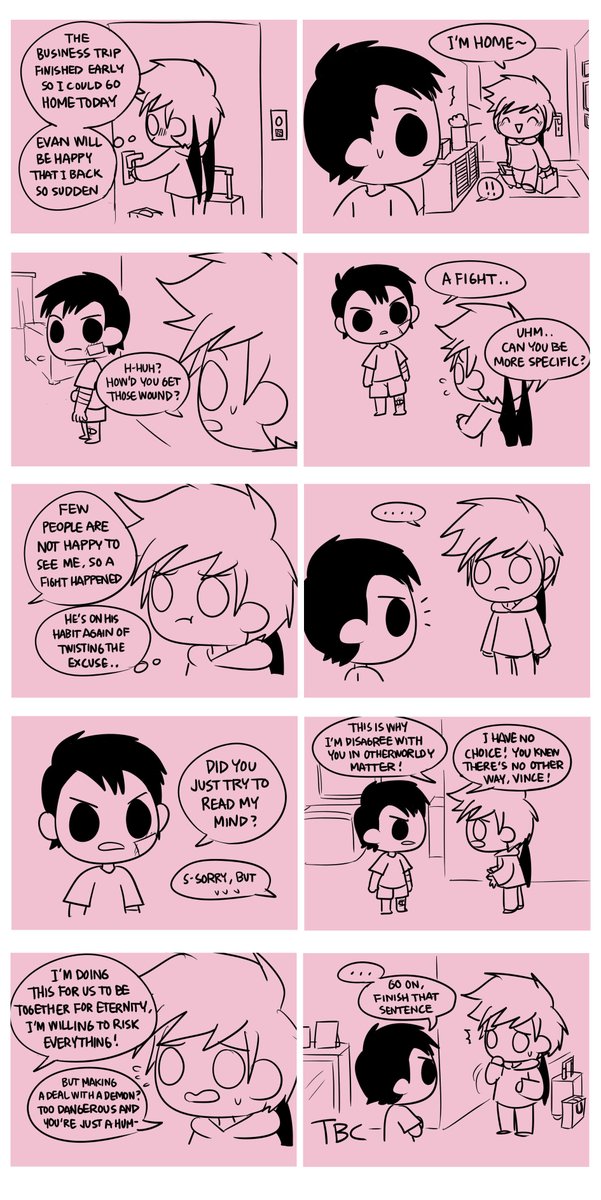 vey_kun's tweet photo. Distrust 1

#comicstrip #humanxdemon #angst #fanart #comics https://t.co/2Mcck7NOHr