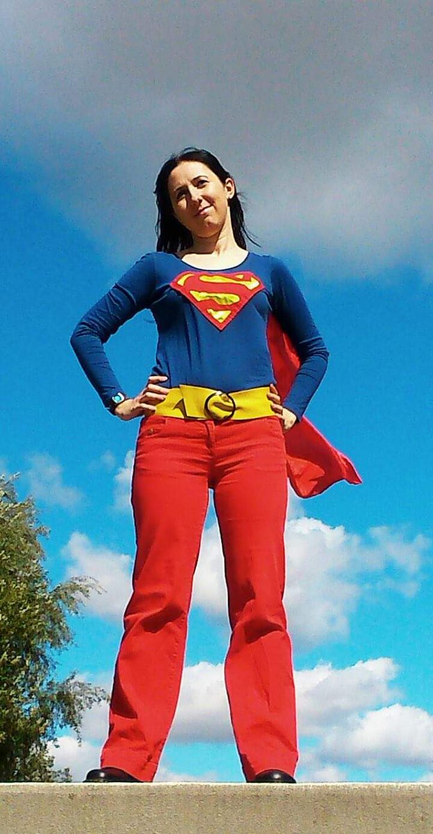 direwolflikeme's tweet photo. @GailSimone Can't remember if this version actually cropped up in canon, but here's my Superwoman https://t.co/KKjN6u7JqS